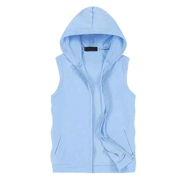 Men's Sleeveless Hoodie Tank Top Sportswear – WildWestPursuit