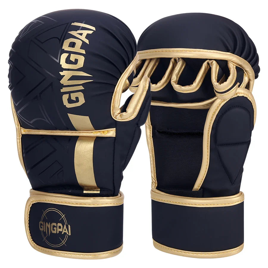 MMA Boxing Gloves Half Finger Training Equipment
