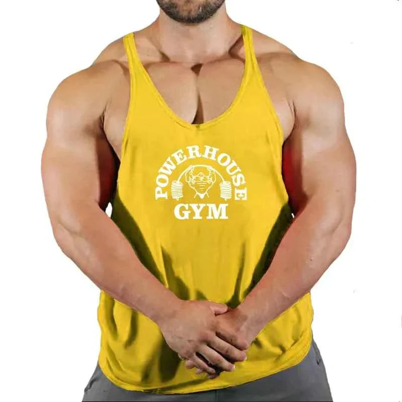 Men's Bodybuilding Stringer Gym Vest