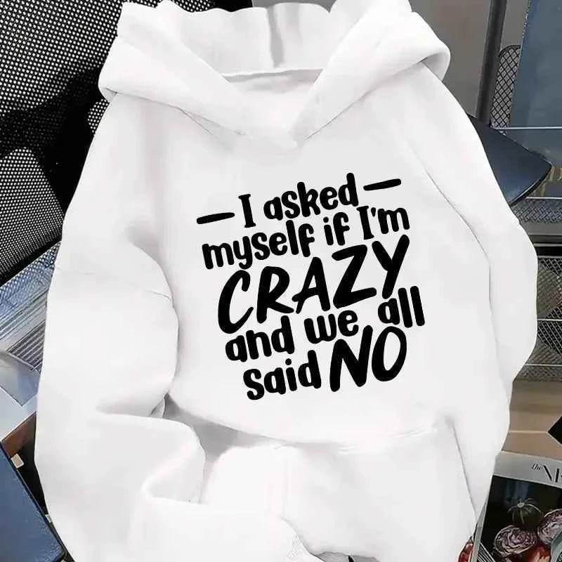 Women's Casual Printed Hoodie Pullover