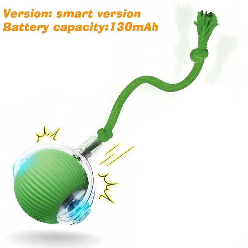 New Dog Interactive Ball Toy,Automatic Rolling Dog Ball Rechargeable,Smart Puppy Interactive Toy,Intelligent Balls Toy for Dogs