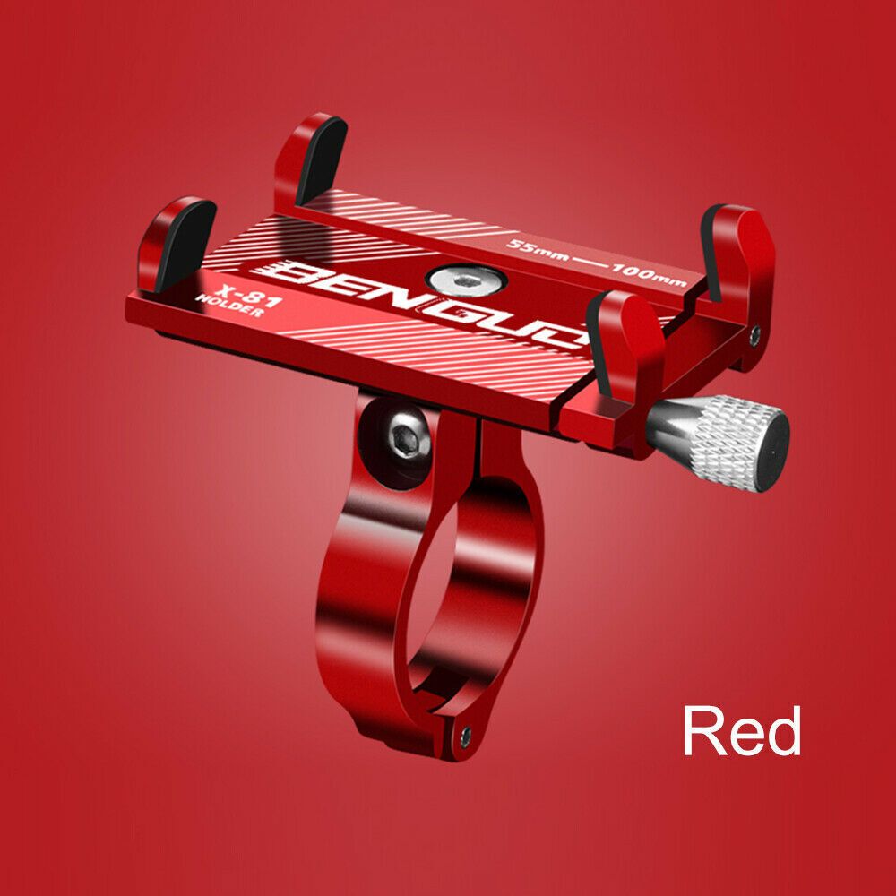 Aluminum Motorcycle Bike Bicycle Holder Mount Handlebar For Cell Phone GPS US