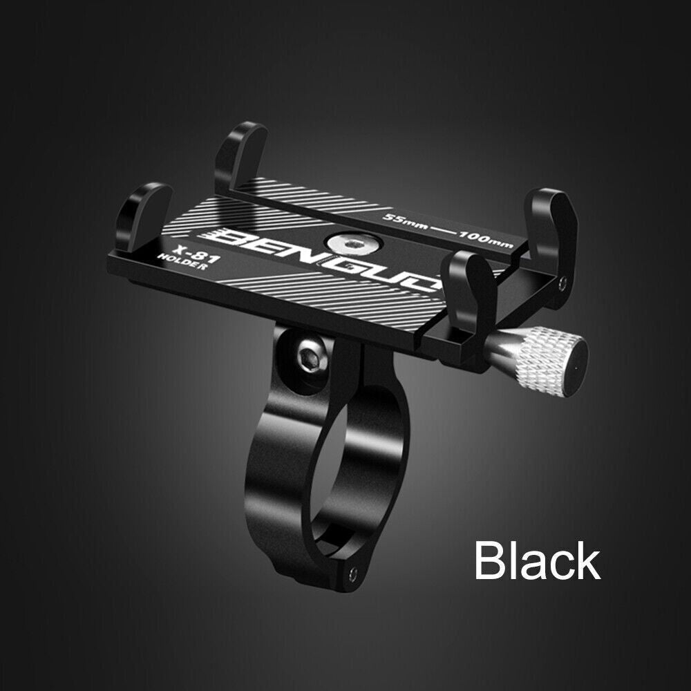 Aluminum Motorcycle Bike Bicycle Holder Mount Handlebar For Cell Phone GPS US