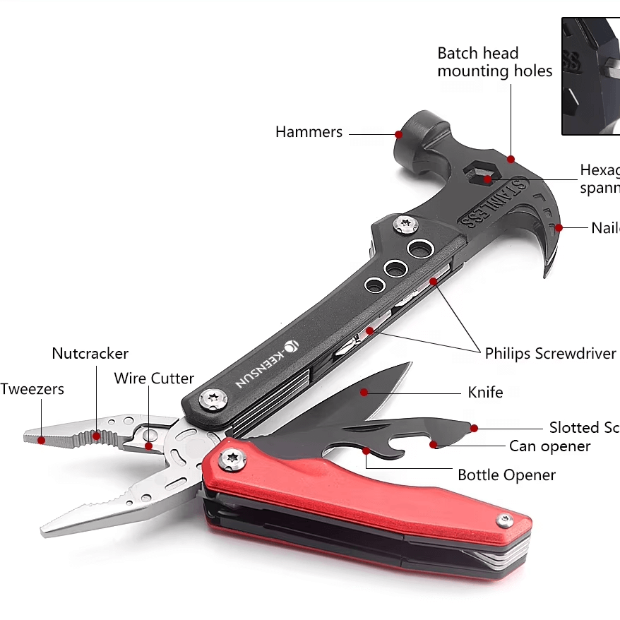 Multifunction Camping Hammer Tool