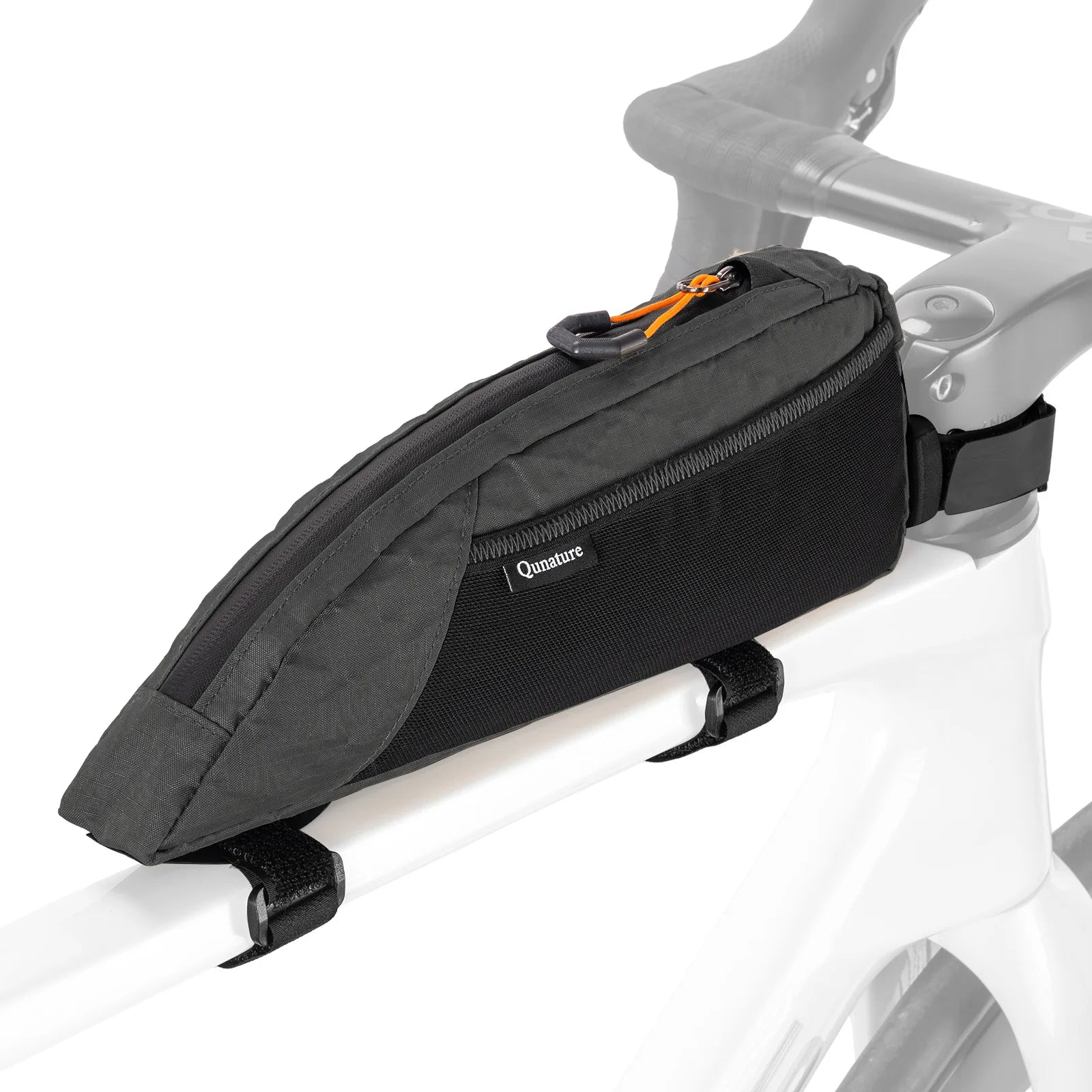 Water-repellent Top Tube Bag for Bikepacking 1L